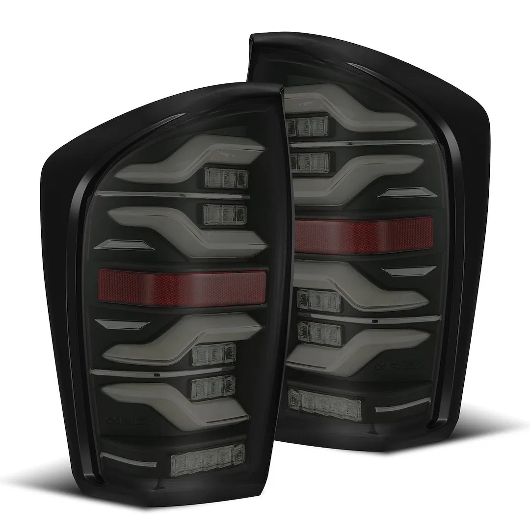 680090 – ALPHAREX USA Tail Light Assembly, LED Smoke Lens Black Housing Red Parking Or Brake Light/ Amber Turn Signal...